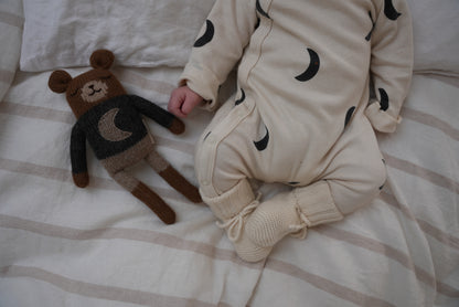Undyed Midnight Suit GOTS [organic zoo] (26SS)