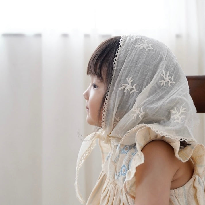 flowers kerchief