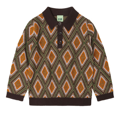 HARLEKIN POLO - MOCCA [FUB](25AW)