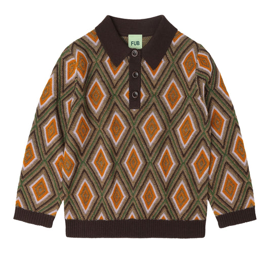 HARLEKIN POLO - MOCCA [FUB](25AW)