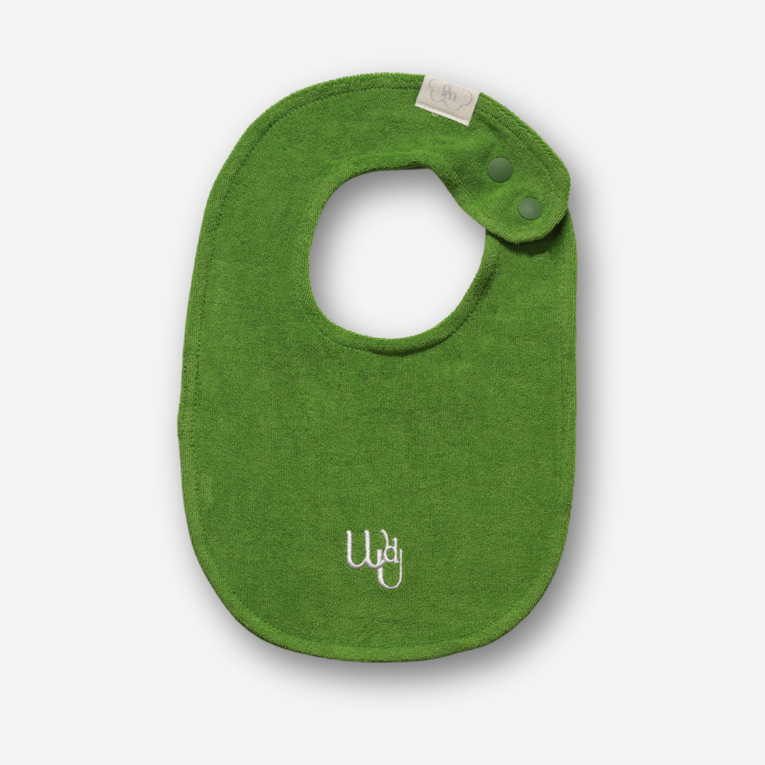 Cloud Terry Bibs - Green Tea [wouldU]