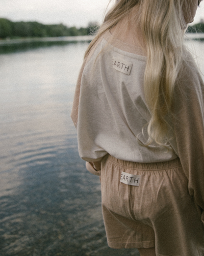 Raglan T-shirt - Cream/Beige [EARTH THE ARCHIVE] (26AW)