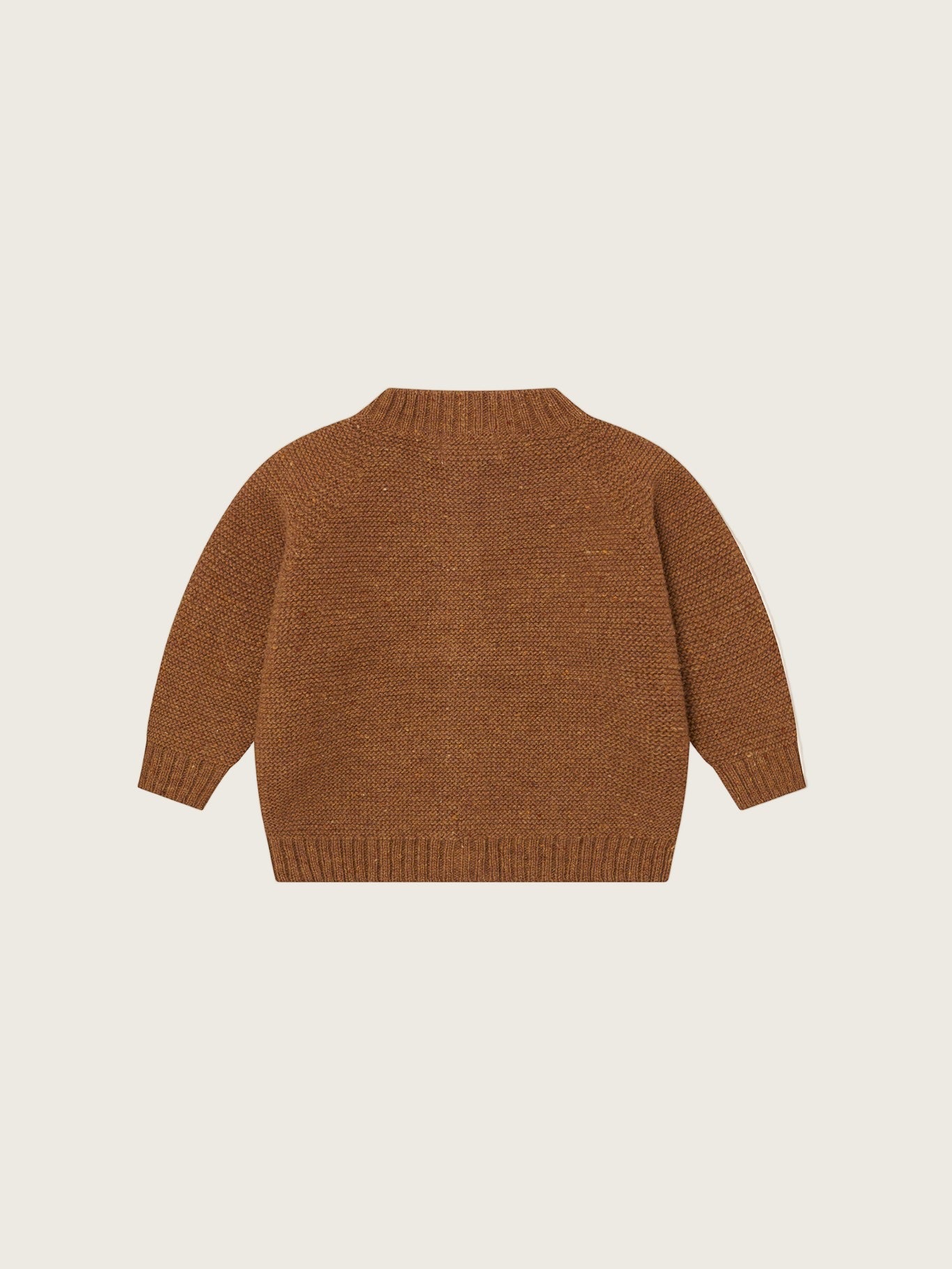 CHESTNUT WOOL CARDIGAN [organic zoo] (25AW)