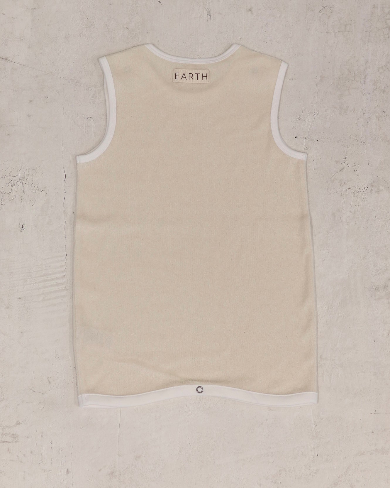 Sleeping vest - Ecru Cream [EARTH THE ARCHIVE] (26AW)