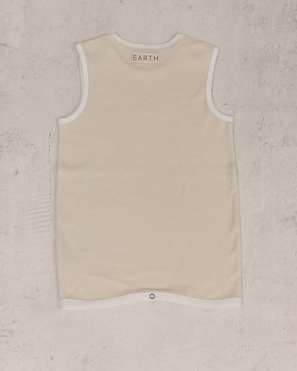 Sleeping vest - Ecru Cream [EARTH THE ARCHIVE] (26AW)