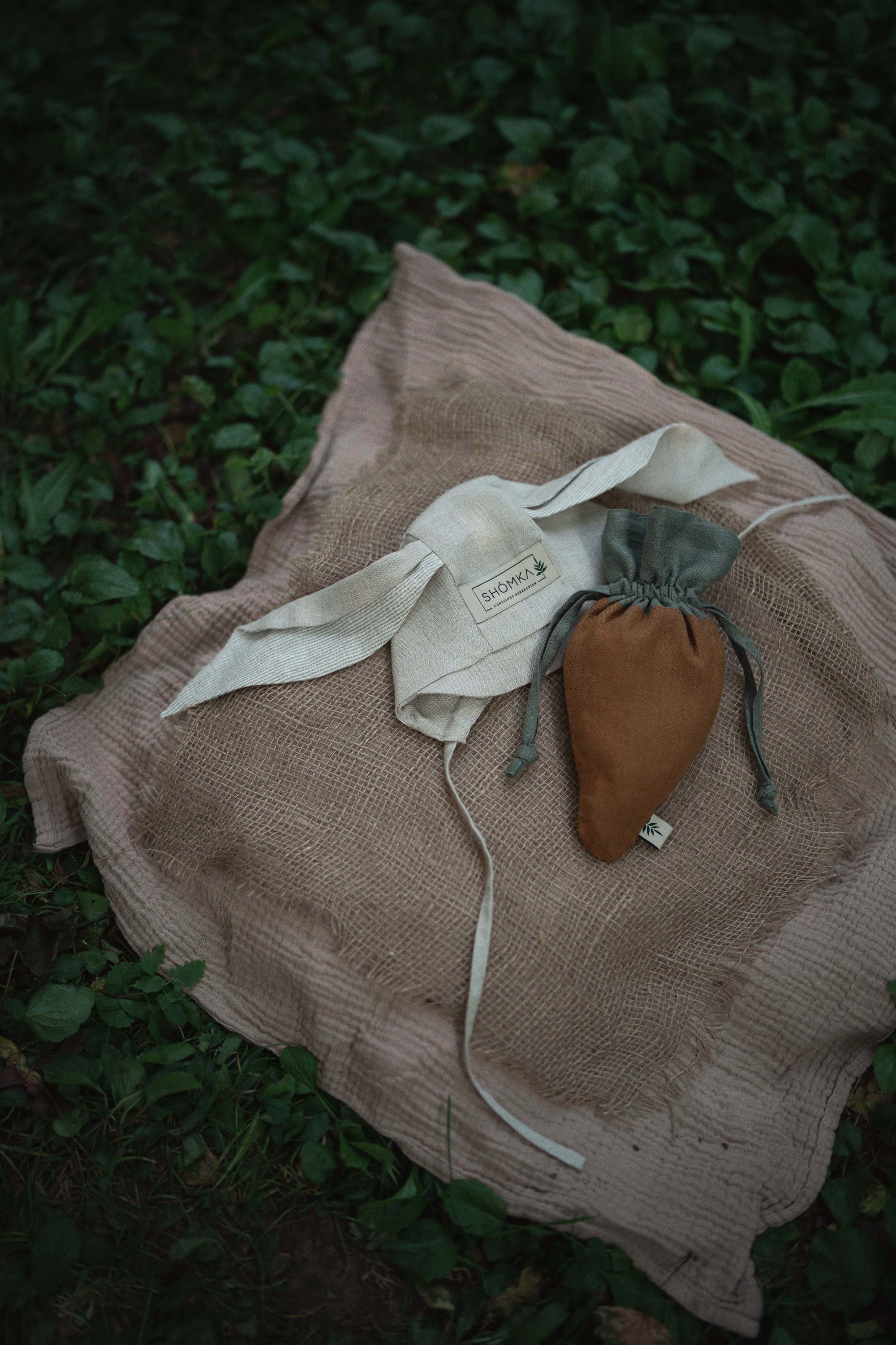 【オーダー会】'HARE' LINEN BONNET [SHOMKA] 【2026年5月下旬以降順次発送】