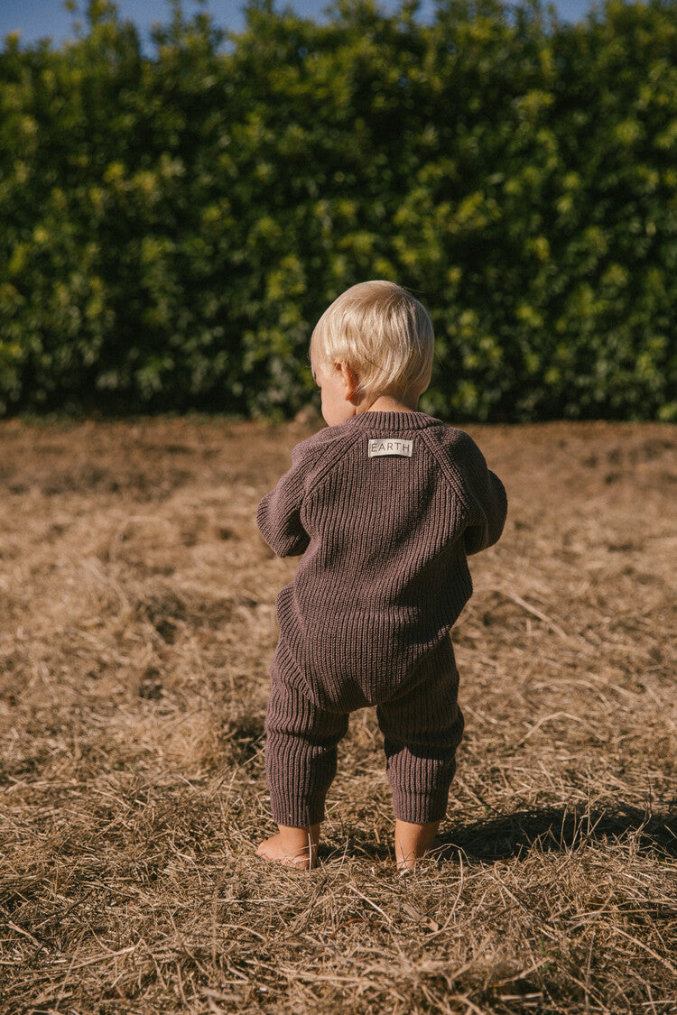 Button Knit Jumpsuit [EARTH THE ARCHIVE] (全3色)