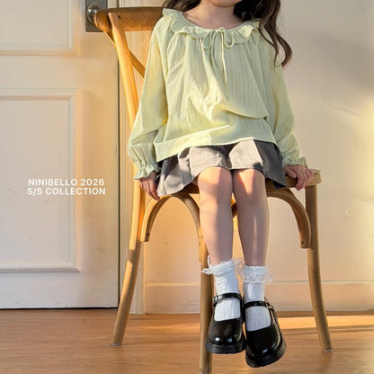 【予約販売】Blossom Blouse [NINIBELLO] (26SS)【2026年2月下旬以降順次発送】