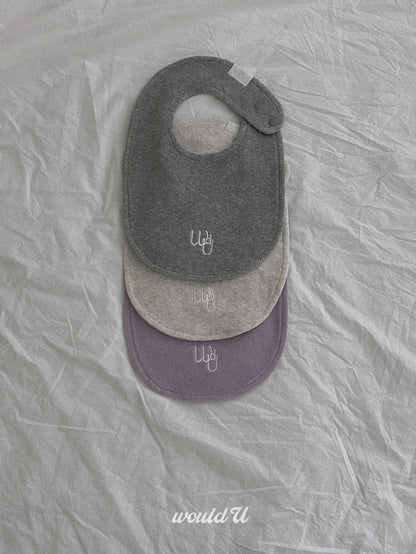 【オーダー会】cloud terry bibs [wouldU]【2025年10月中旬以降順次お届け予定】