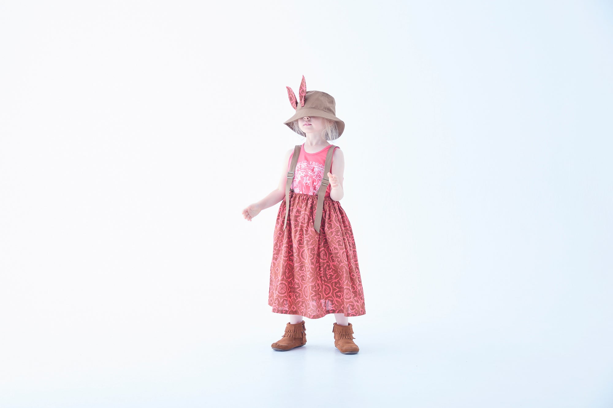 AZULEJOS Beast Bucket Hat - brown [eLfinFolk] (26SS)