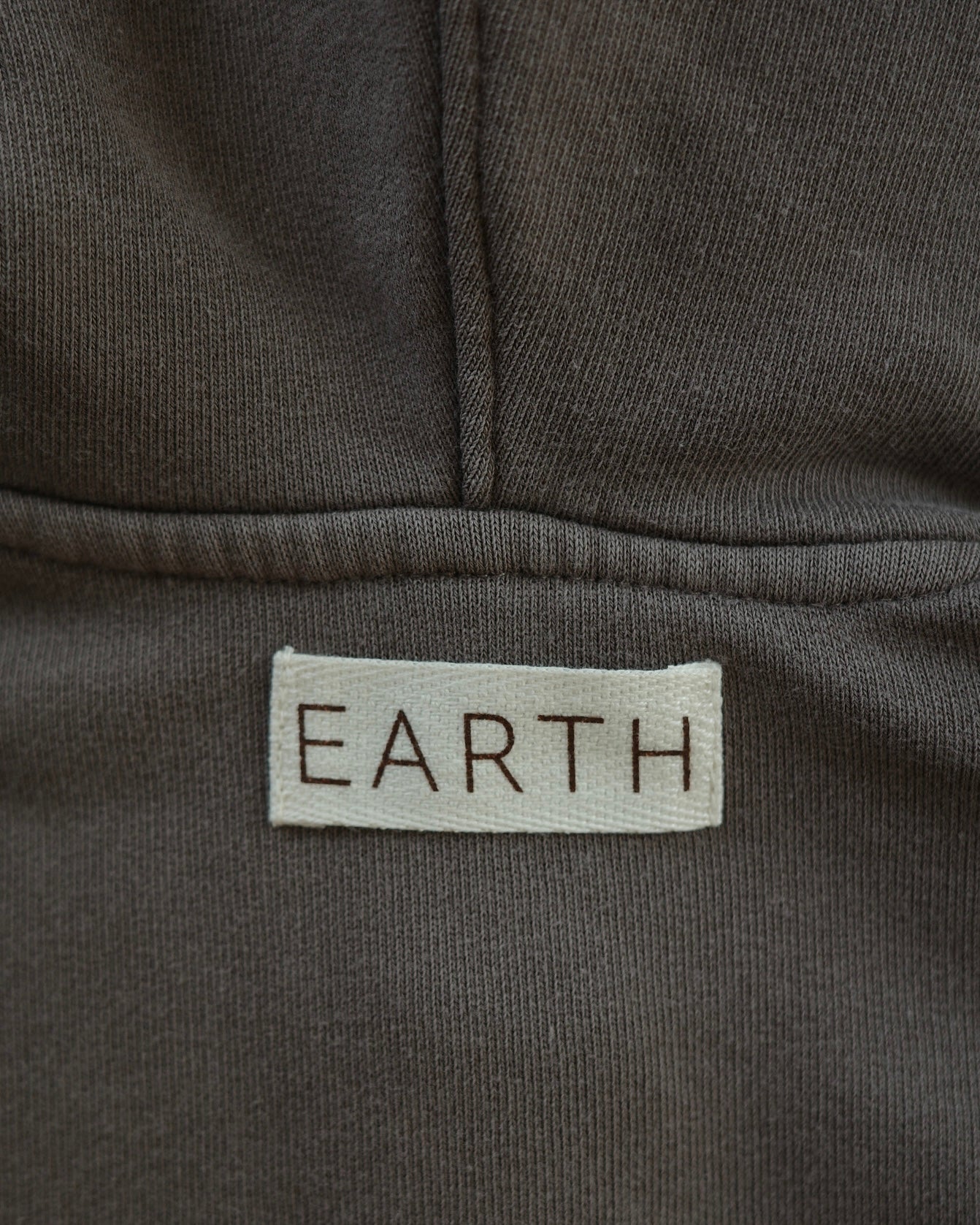 Organic French terry suit - Brown [EARTH THE ARCHIVE] (26AW)