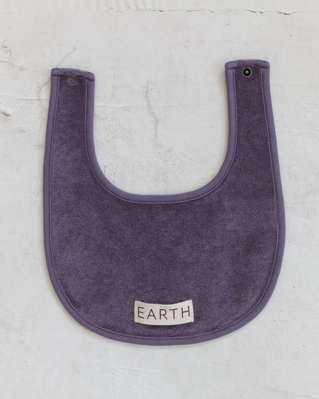 Organic Bib - Purple [EARTH THE ARCHIVE] (26AW)