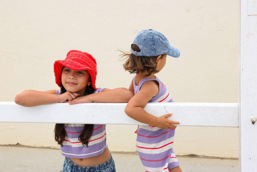 Daisy Denim Cap - Kids [GROWN](26SS)drop2