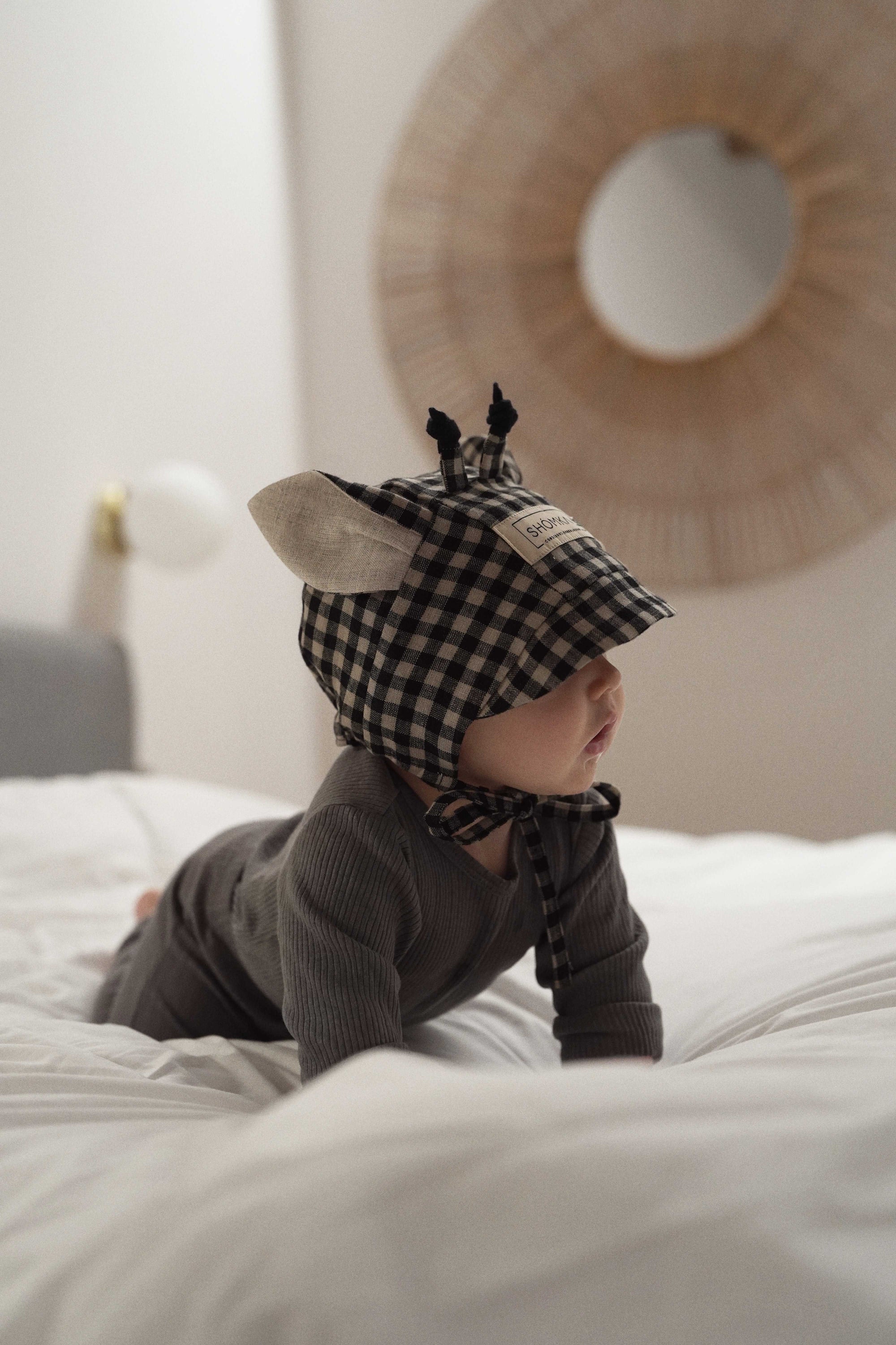【オーダー会】'GIRAFFE' LINEN BONNET [SHOMKA] 【2026年5月下旬以降順次発送】