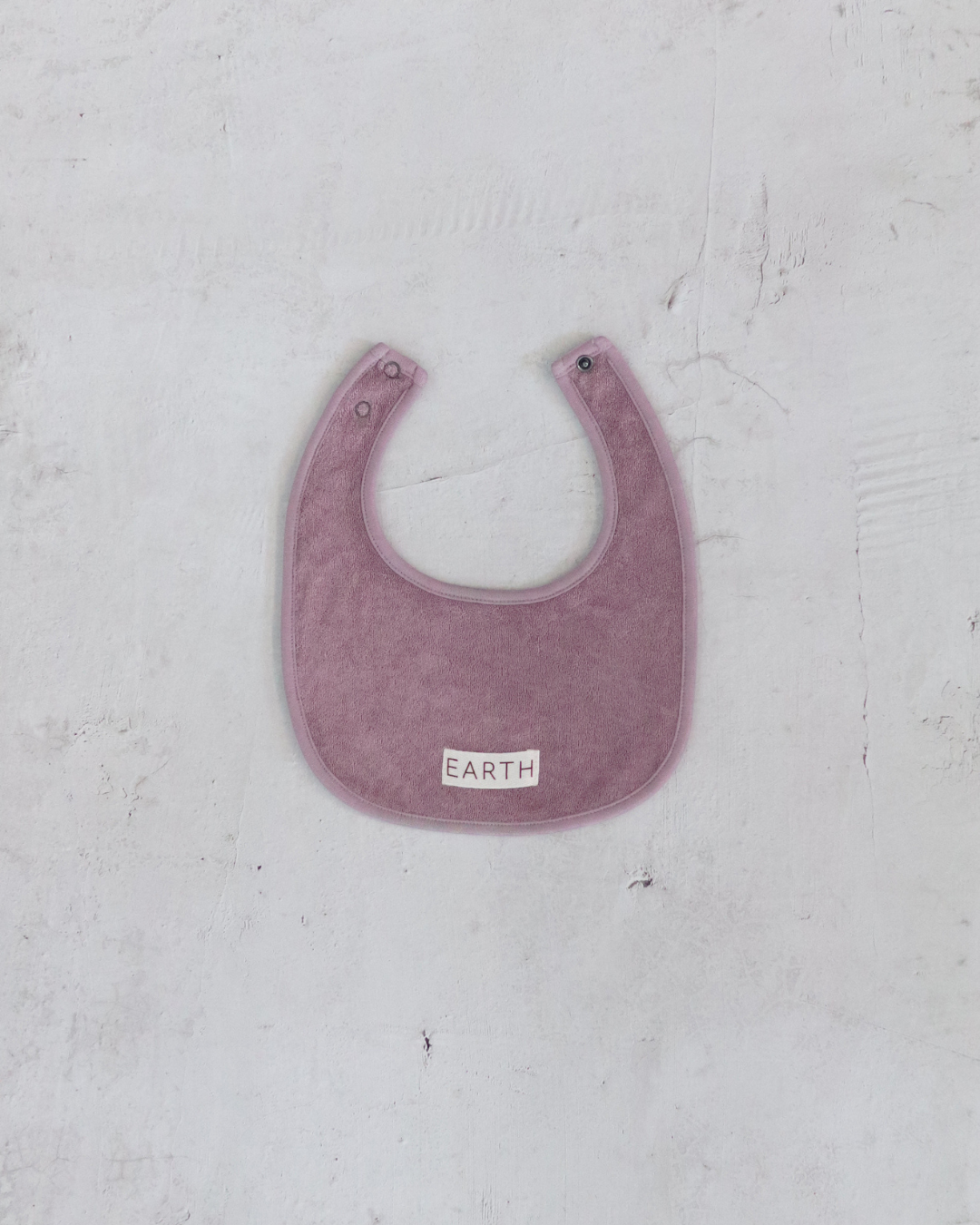 Organic Bib - Cotton Lavender [EARTH THE ARCHIVE] (26AW)