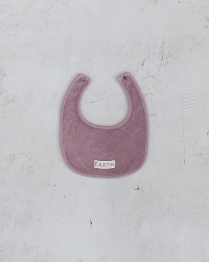 Organic Bib - Cotton Lavender [EARTH THE ARCHIVE] (26AW)