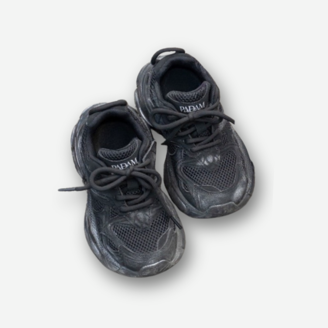 Vintage wolf sneaker - Midnight Black [PADAM] (25AW)