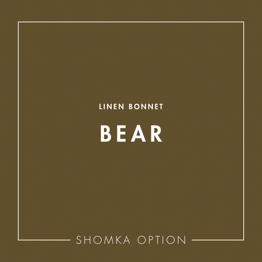 【SHÓMKA】option / type (linen bonnet)