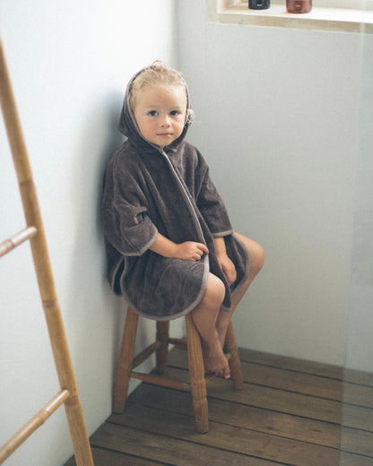 Towel Poncho - Ecru Cream [EARTH THE ARCHIVE] (26AW)