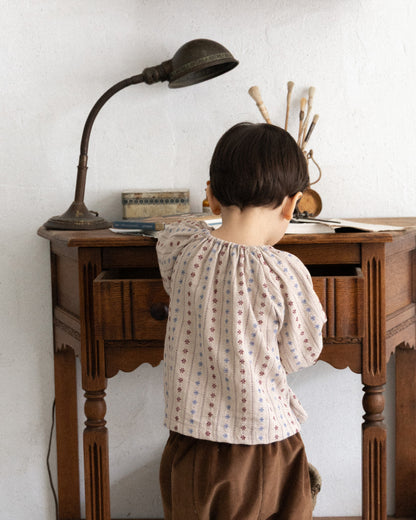 Vintage Garden Blouse [Doucement] (25AW)【2025年10月下旬以降お届け予定】
