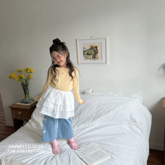 【予約販売】Polar lace skirt [NINIBELLO] (26SS)【2026年2月下旬以降順次発送】