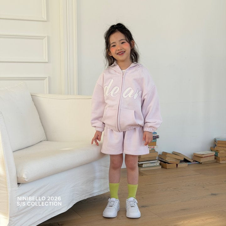 【予約販売】Deerhood Zip-up [NINIBELLO] (26SS)【2026年2月下旬以降順次発送】