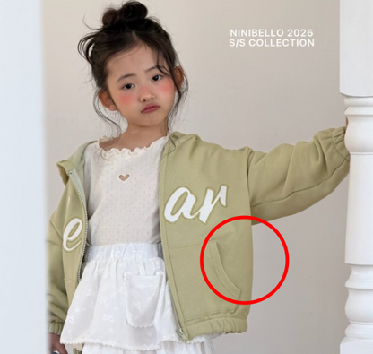 【予約販売】Deerhood Zip-up [NINIBELLO] (26SS)【2026年2月下旬以降順次発送】