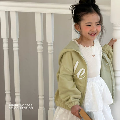 【予約販売】Deerhood Zip-up [NINIBELLO] (26SS)【2026年2月下旬以降順次発送】