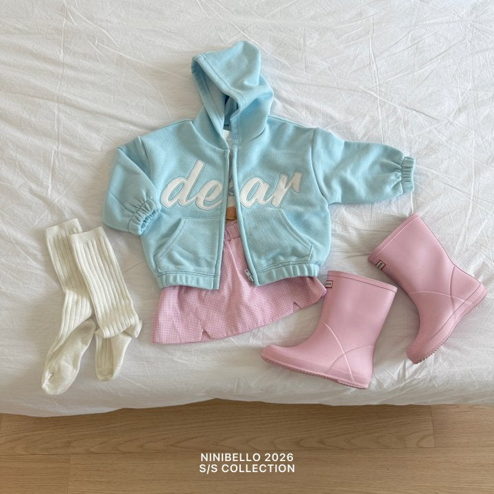 【予約販売】Deerhood Zip-up [NINIBELLO] (26SS)【2026年2月下旬以降順次発送】