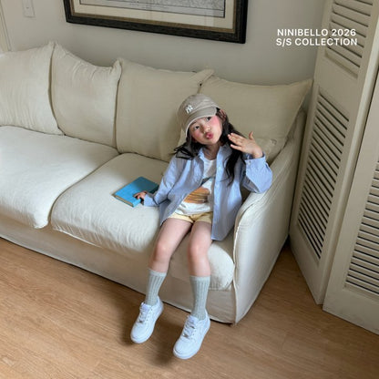 【予約販売】Dessert short-sleeved T-shirt [NINIBELLO] (26SS)【2026年2月下旬以降順次発送】