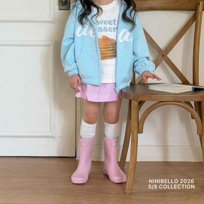 【予約販売】Dessert short-sleeved T-shirt [NINIBELLO] (26SS)【2026年2月下旬以降順次発送】