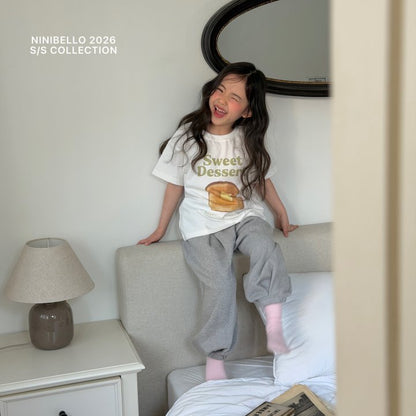 【予約販売】Dessert short-sleeved T-shirt [NINIBELLO] (26SS)【2026年2月下旬以降順次発送】