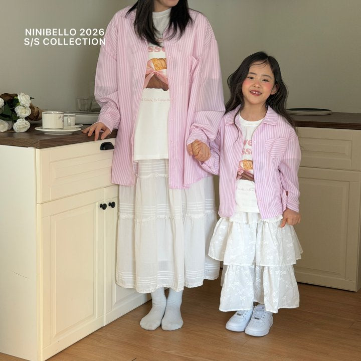 【予約販売】Your Pocket Shirt (Adult) [NINIBELLO] (26SS)【2026年2月下旬以降順次発送】