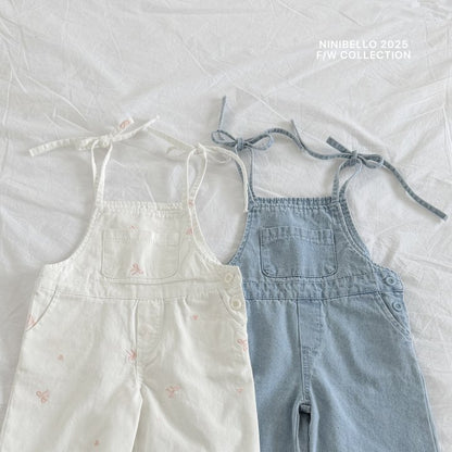 【予約販売】Tiny Overalls Pants [NINIBELLO] (26SS)【2026年2月下旬以降順次発送】
