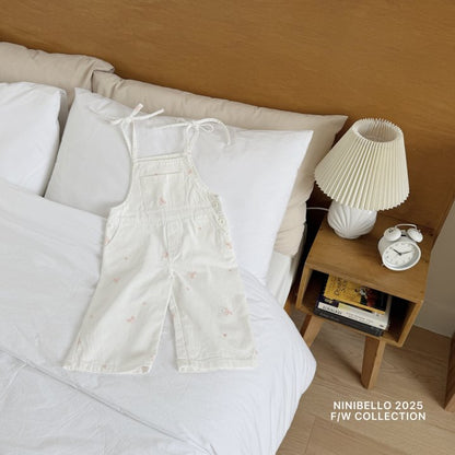 【予約販売】Tiny Overalls Pants [NINIBELLO] (26SS)【2026年2月下旬以降順次発送】