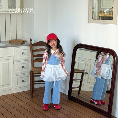 【予約販売】Tiny Overalls Pants [NINIBELLO] (26SS)【2026年2月下旬以降順次発送】