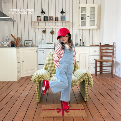 【予約販売】Tiny Overalls Pants [NINIBELLO] (26SS)【2026年2月下旬以降順次発送】