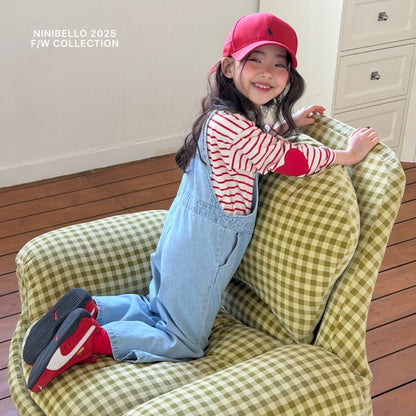【予約販売】Tiny Overalls Pants [NINIBELLO] (26SS)【2026年2月下旬以降順次発送】
