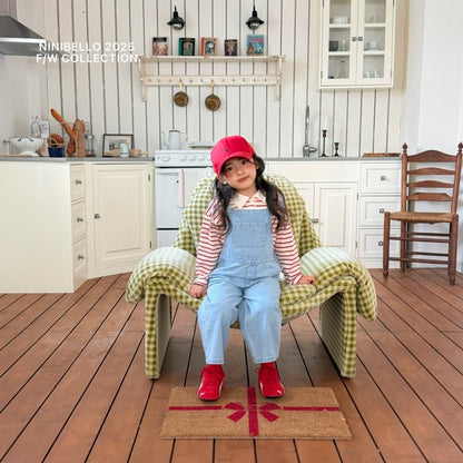 【予約販売】Tiny Overalls Pants [NINIBELLO] (26SS)【2026年2月下旬以降順次発送】