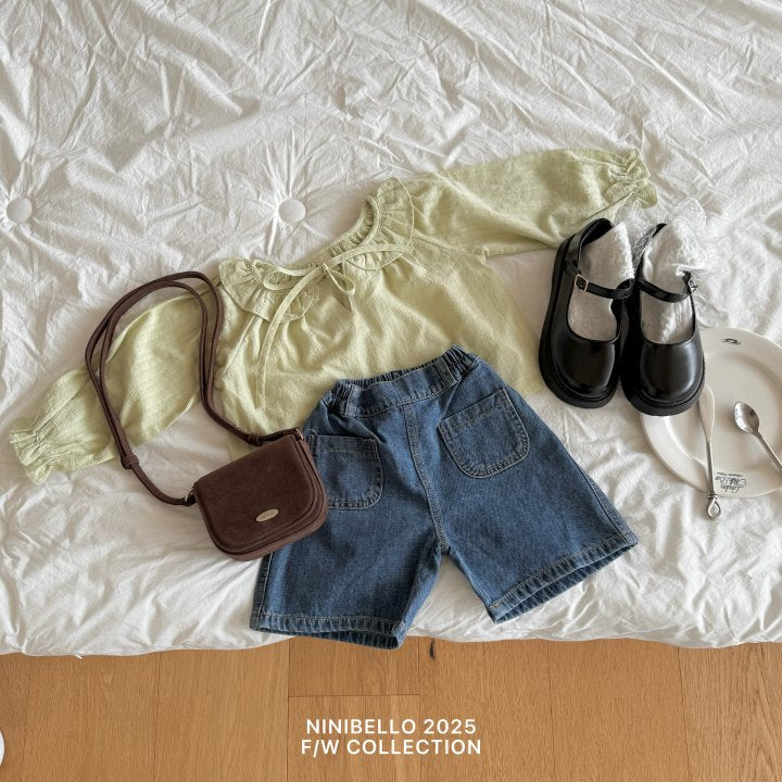 【予約販売】Pocket Bermuda Pants [NINIBELLO] (26SS)【2026年2月下旬以降順次発送】