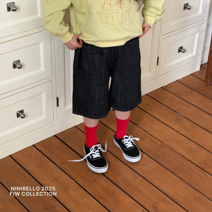 【予約販売】Pocket Bermuda Pants [NINIBELLO] (26SS)【2026年2月下旬以降順次発送】
