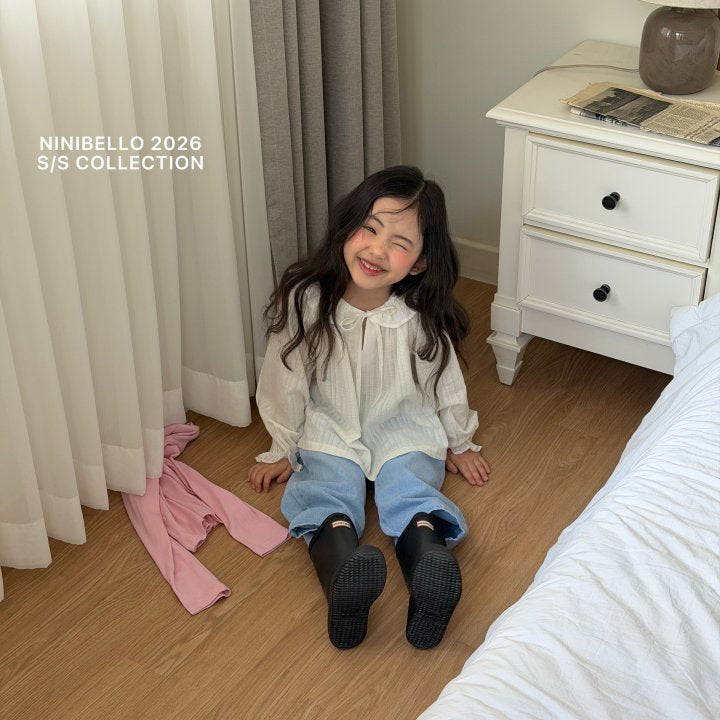 【予約販売】705 denim pants [NINIBELLO] (26SS)【2026年2月下旬以降順次発送】