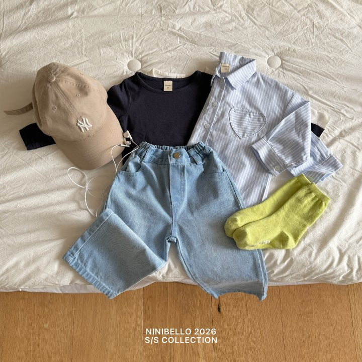 【予約販売】705 denim pants [NINIBELLO] (26SS)【2026年2月下旬以降順次発送】