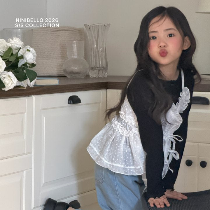 【予約販売】Garden Sharing Bustier [NINIBELLO] (26SS)【2026年2月下旬以降順次発送】