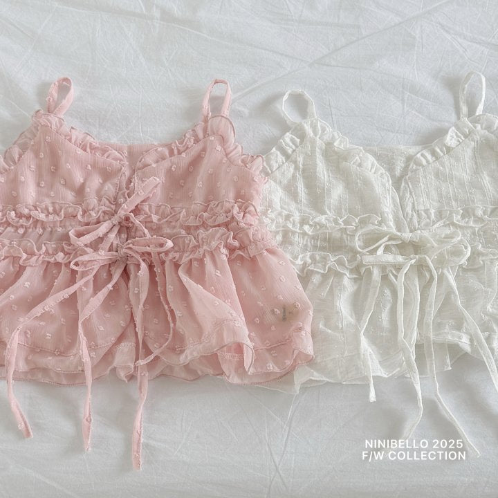 【予約販売】Garden Sharing Bustier [NINIBELLO] (26SS)【2026年2月下旬以降順次発送】