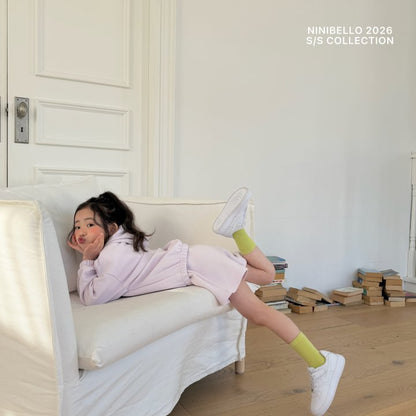 【予約販売】Deer Half Pants [NINIBELLO] (26SS)【2026年2月下旬以降順次発送】