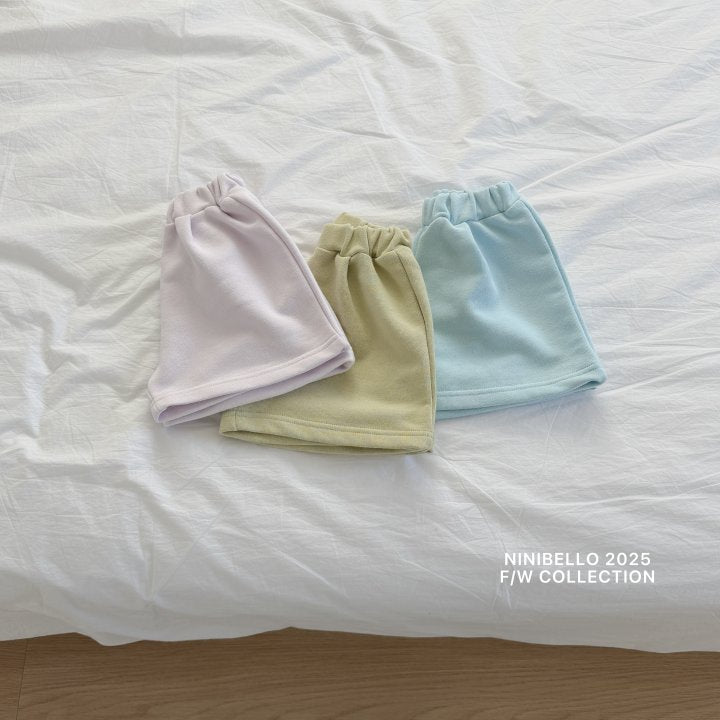 【予約販売】Deer Half Pants [NINIBELLO] (26SS)【2026年2月下旬以降順次発送】