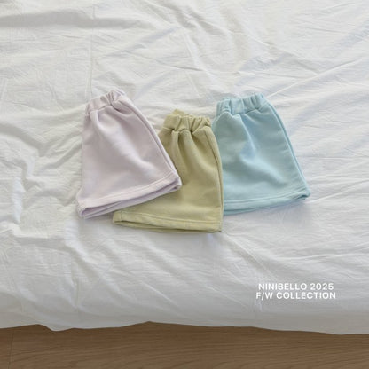 【予約販売】Deer Half Pants [NINIBELLO] (26SS)【2026年2月下旬以降順次発送】