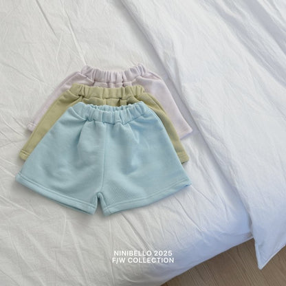 【予約販売】Deer Half Pants [NINIBELLO] (26SS)【2026年2月下旬以降順次発送】