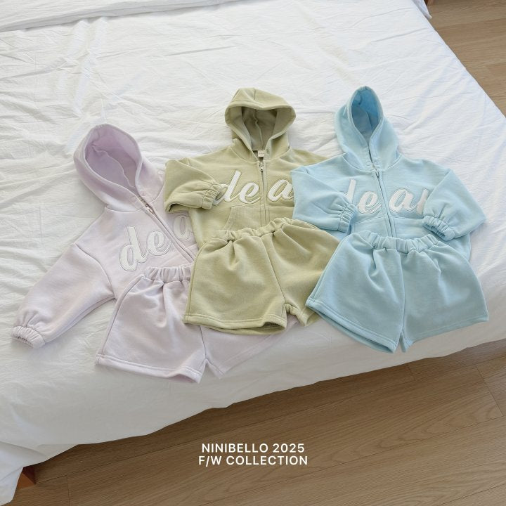 【予約販売】Deer Half Pants [NINIBELLO] (26SS)【2026年2月下旬以降順次発送】